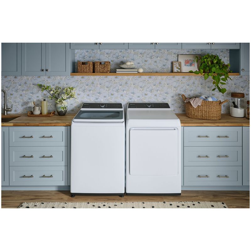 Electrolux 400 Series 27 in. 5.8 cu. ft. Top Load Washer with Agitator & LuxCare Wash System - White, , hires