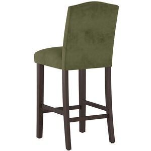 Skyline Furniture 31" Bar Stool in Velvet Fabric - Regal Moss, , hires