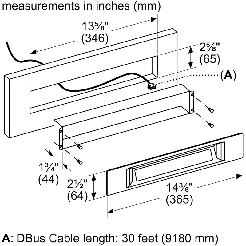 Thermador Built-In Remote Control for Range Hoods, , hires
