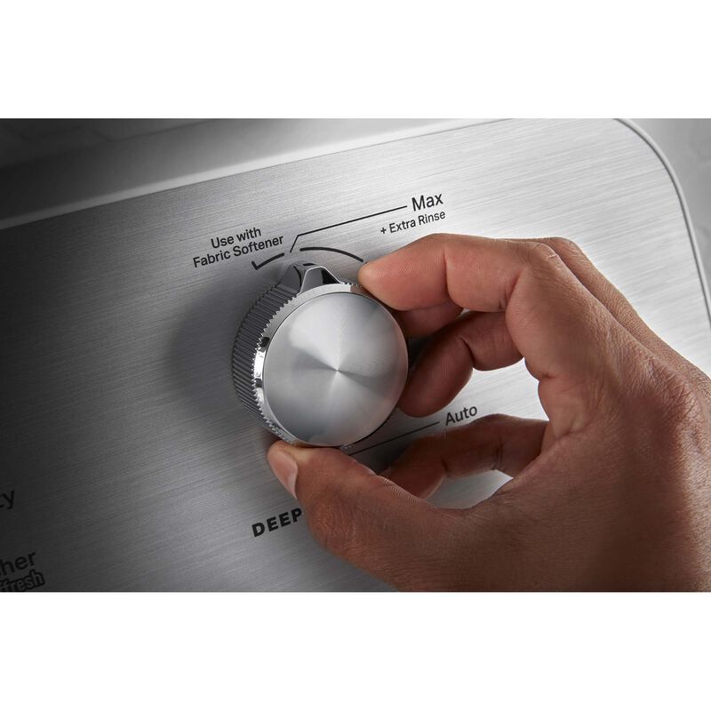 Maytag 27.75 in. 4.5 cu. ft. Top Load Washer with Agitator & Deep Fill Option - White, , hires