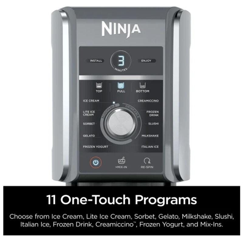 Ninja CREAMi, Ice Cream Maker, 7 One-Touch Programs Cloud Silver