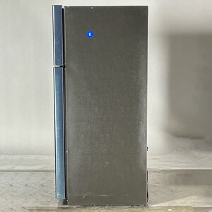 GE 28 in. 16.6 cu. ft. Top Freezer Refrigerator - Stainless Steel (Open Box Good Condition), , hires