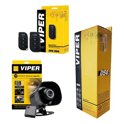 Viper DS4+ Remote Starter System Bundle with Security Upgrade Kit & Two 1-Way Remotes (1/4 Mile Range) | DS4SU-9146V