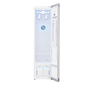 LG Styler 18 in. Smart Steam Closet with TrueSteam Technology & Exclusive Moving Hangers - White, , hires