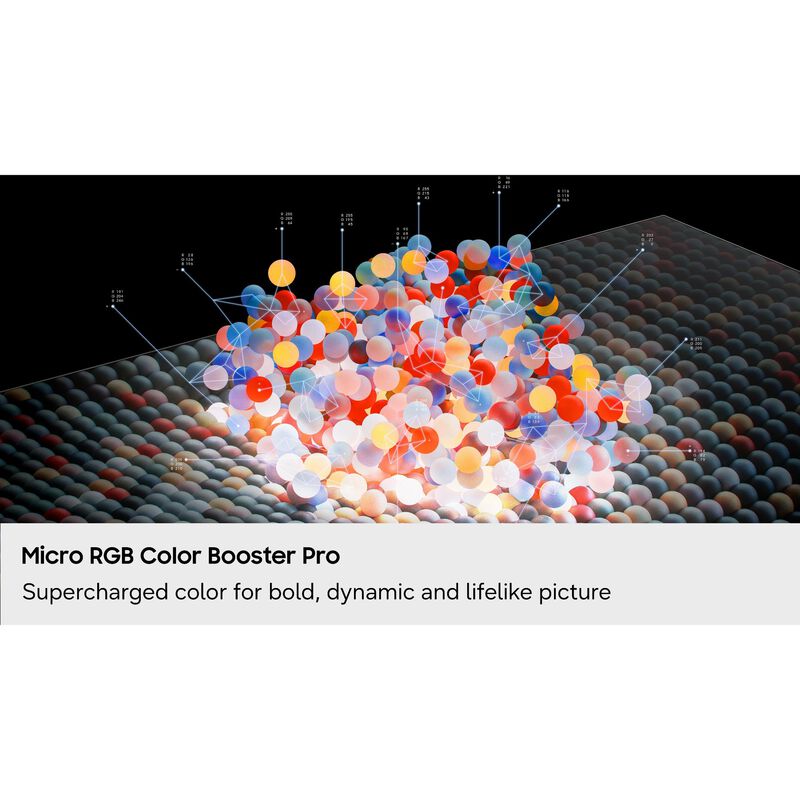 Samsung - 85" Class R85H Micro RGB 4K UHD Smart Tizen TV, , hires