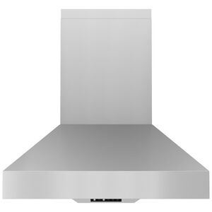 Zephyr 30 in. Chimney Style Range Hood with 3 Speed Settings, 600 CFM & 2 LED Lights - Stainless Steel, , hires