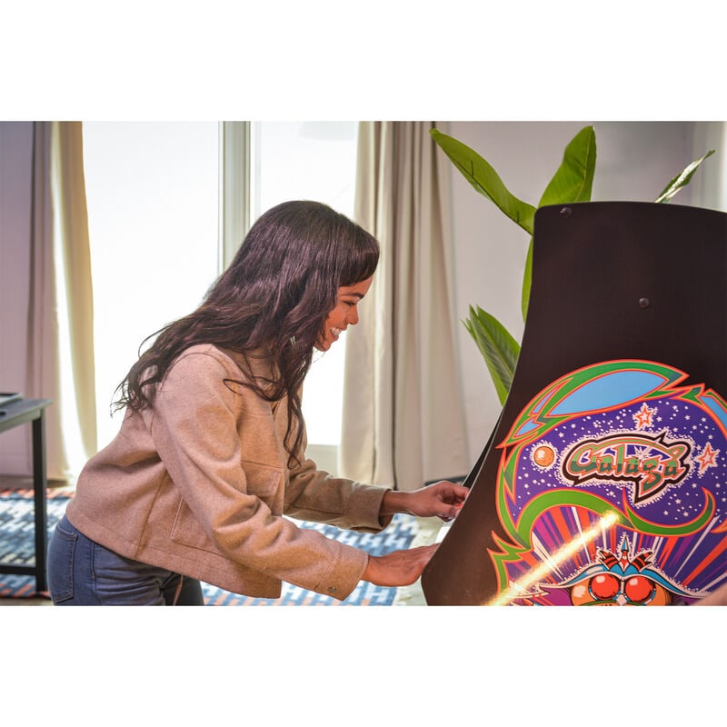 Arcade1Up Ms. PAC-MAN & GALAGA Class of 81 Deluxe Arcade Game, , hires