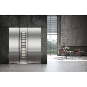 Liebherr 18 in. Built-in Wine Cabinet with Metal Racks, Dual Temperature Zones & 75 Bottle Capacity - Custom Panel Ready, , hires