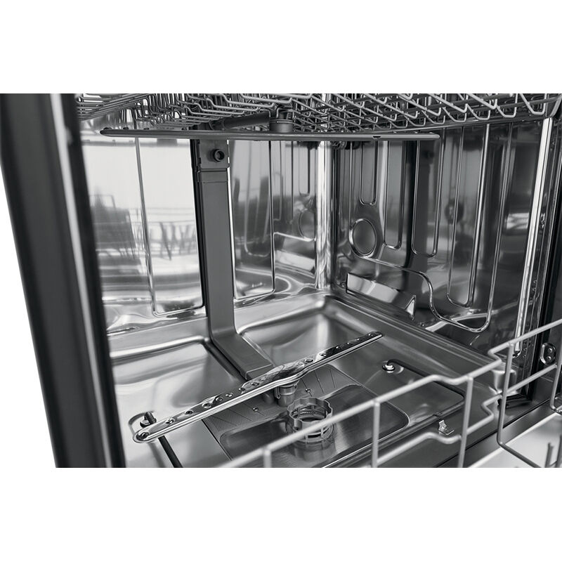 Frigidaire 24 in. Front Control Dishwasher with 52 dBa Sound Level & Pocket - Black, Black, hires