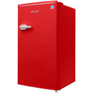 Avanti 18 in. 3.1 cu. ft. Mini Fridge with Freezer Compartment - Red, Red, hires