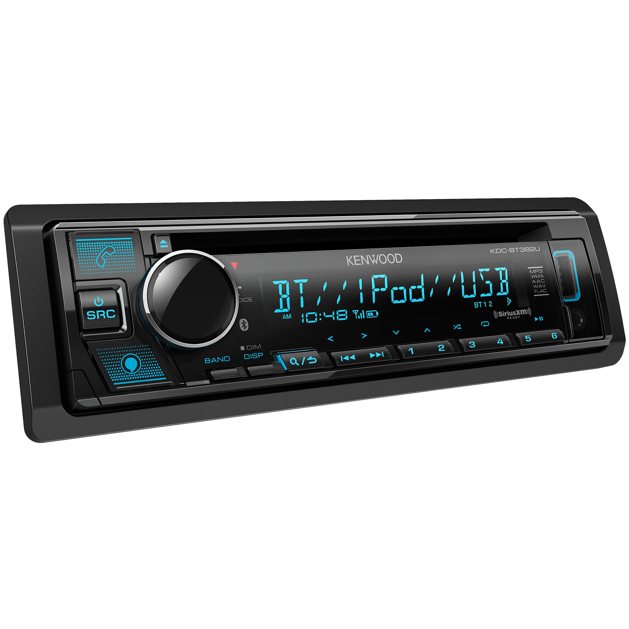 Kenwood In-Dash Detachable Face AM/FM/CD/MP3 Car Stereo