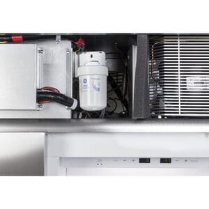 Cafe 48 in. 29.5 cu. ft. Built-In Smart Counter Depth Side by Side Refrigerator with Ice Maker - Stainless Steel, , hires