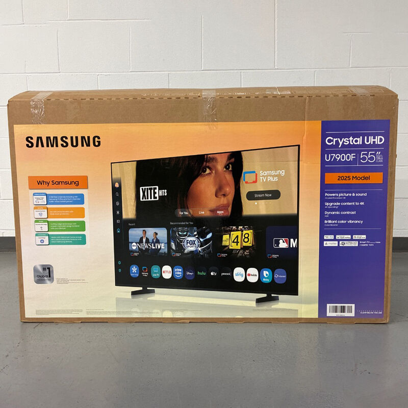 Samsung - 55" Class U7900F LED 4K UHD Smart Tizen TV (Open Box Excellent Condition), , hires