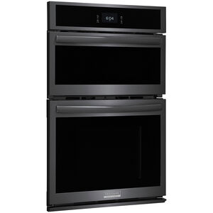Frigidaire Gallery 27" 5.5 Cu. Ft. Electric Double Wall Oven with Standard Convection & Self Clean - Black Stainless Steel, Black Stainless Steel, hires