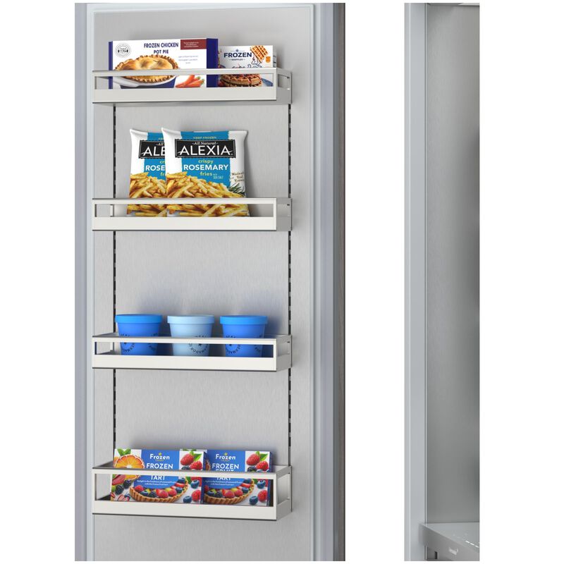 Thermador Freedom Collection 24 in. 14.2 cu. ft. Built-In Smart Triple Drawer Upright Freezer with Ice-Maker & Adjustable Shelves - Custom Panel Ready, , hires