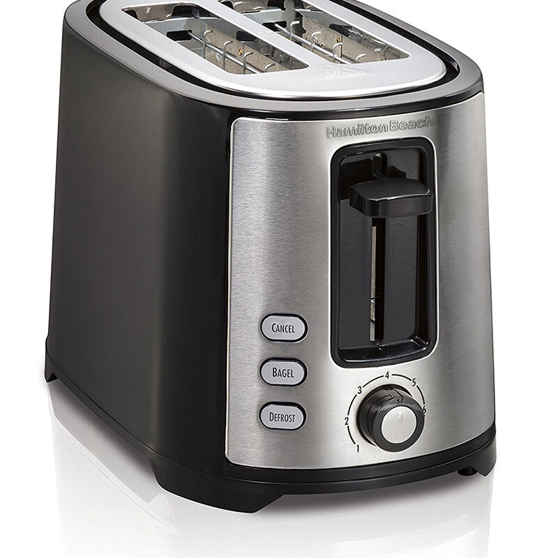 Hamilton Beach 2-Slice Toaster - Black, , hires