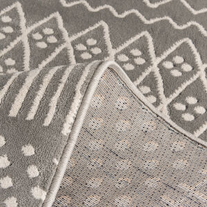 Natco Corso Alvis 5'x7' Rug - Grey, , hires