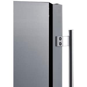 Summit 24 in. 3.1 cu. ft. Undercounter Refrigerator - Stainless Steel, , hires