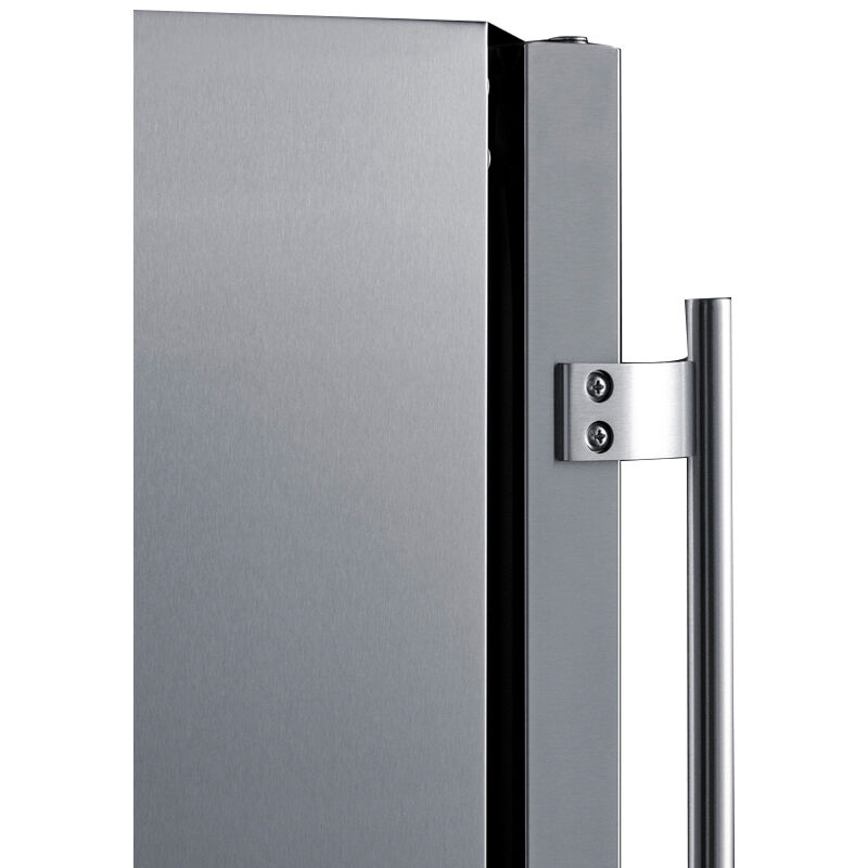 Summit 24 in. 3.1 cu. ft. Undercounter Refrigerator - Stainless Steel, , hires