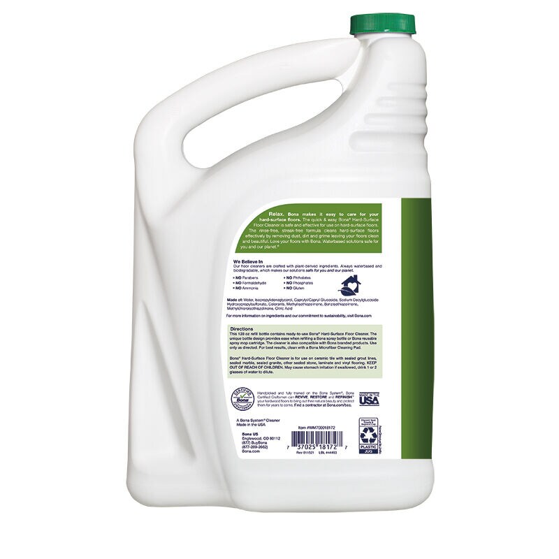 Bona Hard Surface Floor Cleaner Refill, , hires