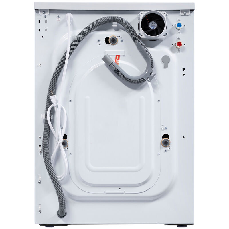 Equator 24 in. 1.9 cu. ft. Electric Front Load Vented/Ventless All-in-One Washer/Dryer Combo with Sanitize Cycle & Sensor Dry - White, White, hires