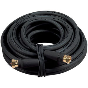 RCA 25' Coaxial Cable - Black, , hires