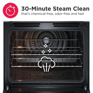 Frigidaire 30 in. 5.1 cu. ft. Air-Fry Standard Convection Gas Range with 5 Sealed Burners - Stainless Steel, , hires
