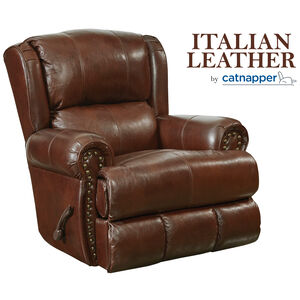 Catnapper Duncan Manual Glider Recliner - Walnut, Walnut, hires