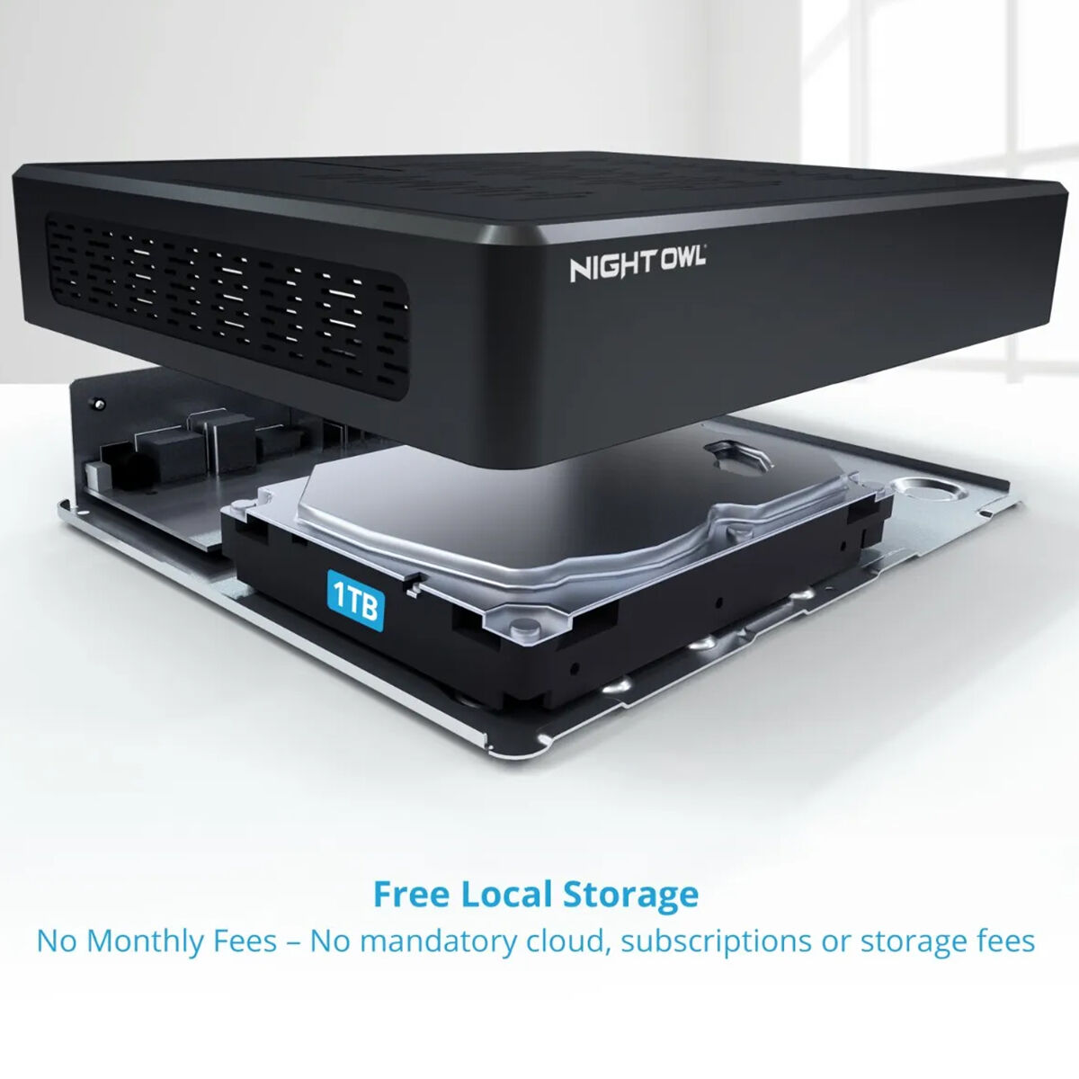 Night Owl 8 Channel 4 Camera Indoor Outdoor Wired 1080p HD 1TB