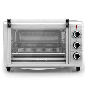 Black & Decker Crisp n Bake Air Fryer Toaster Oven - Stainless Steel, , hires