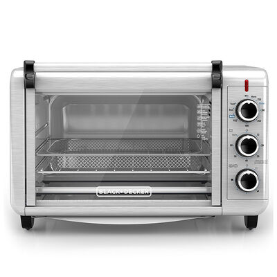 Black & Decker Crisp n Bake Air Fryer Toaster Oven - Stainless Steel | TO3215SS