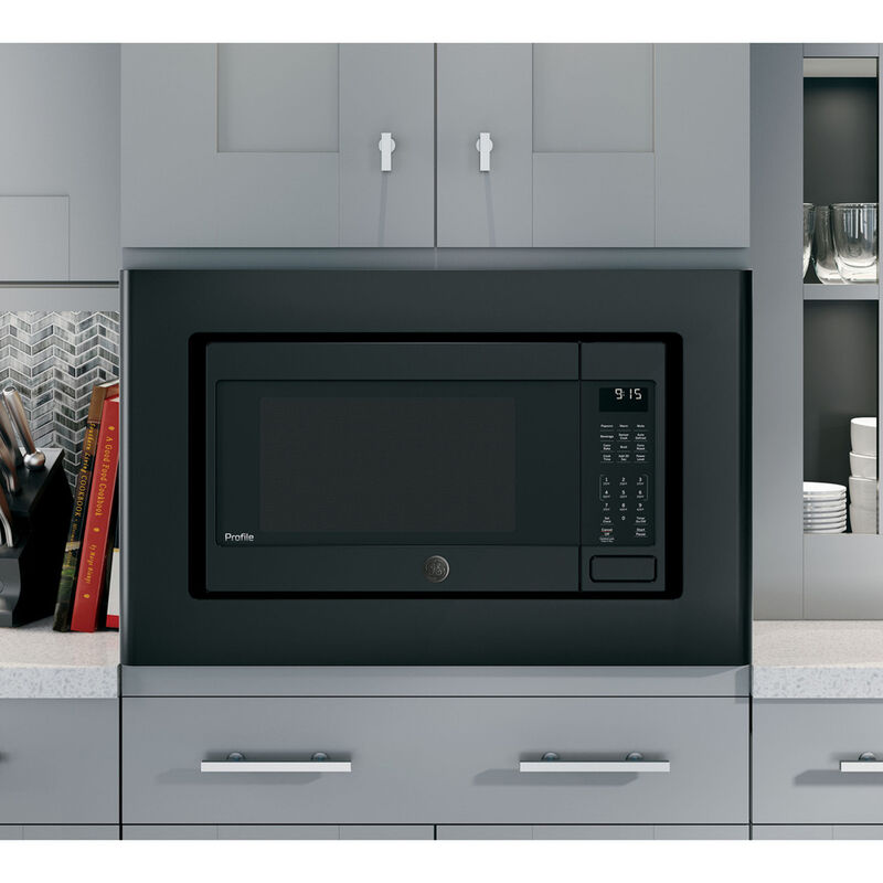 GE Optional 27 in. BuiltIn Trim Kit for Microwaves (Counter Top