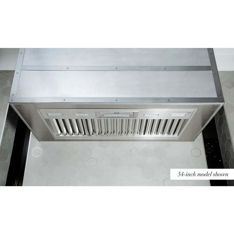 Thermador 36 in. Smart Standard Style Range Hood with 4 Speed Settings, Ducted Venting & 2 LED Lights - Stainless Steel, , hires