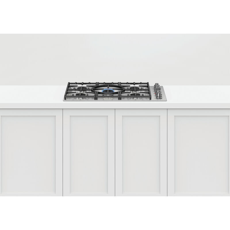 Fisher & Paykel Series 9 36 in. Gas Cooktop with 5 Sealed Burners - Stainless Steel, , hires