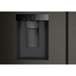 Whirlpool 36 in. 28.9 cu. ft. 4-Door French Door Refrigerator with Ice & Water Dispenser - Black Stainless Steel with PrintShield Finish, , hires