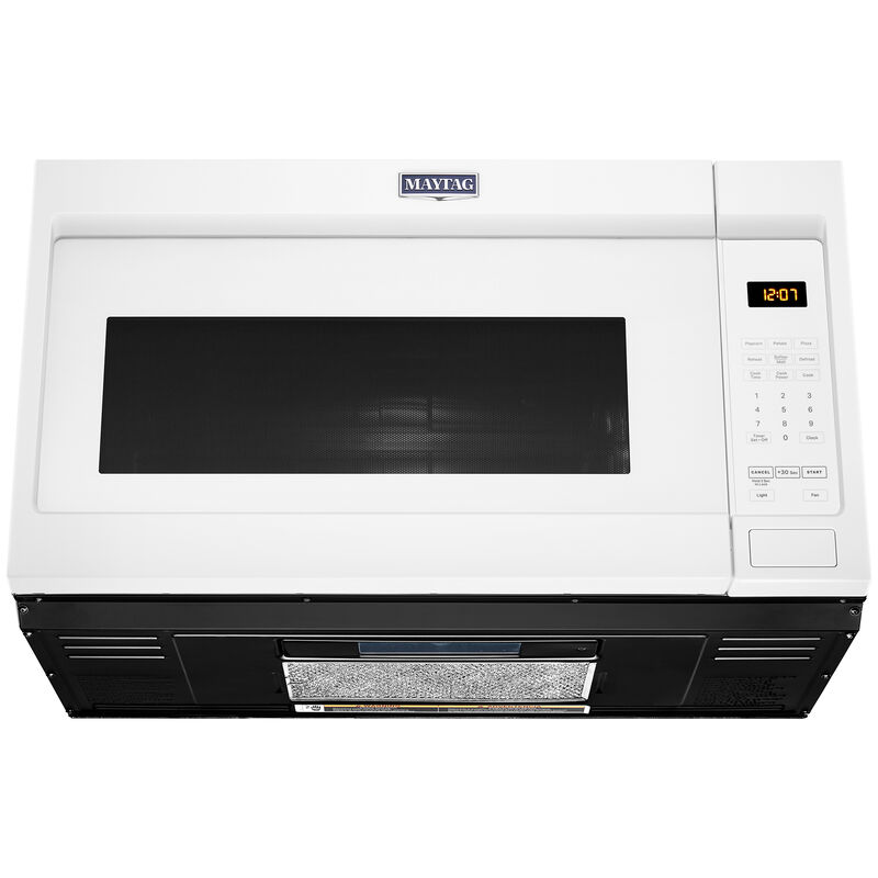 Maytag 30" 1.9 Cu. Ft. Over-the-Range Microwave with 10 Power Levels - White, , hires