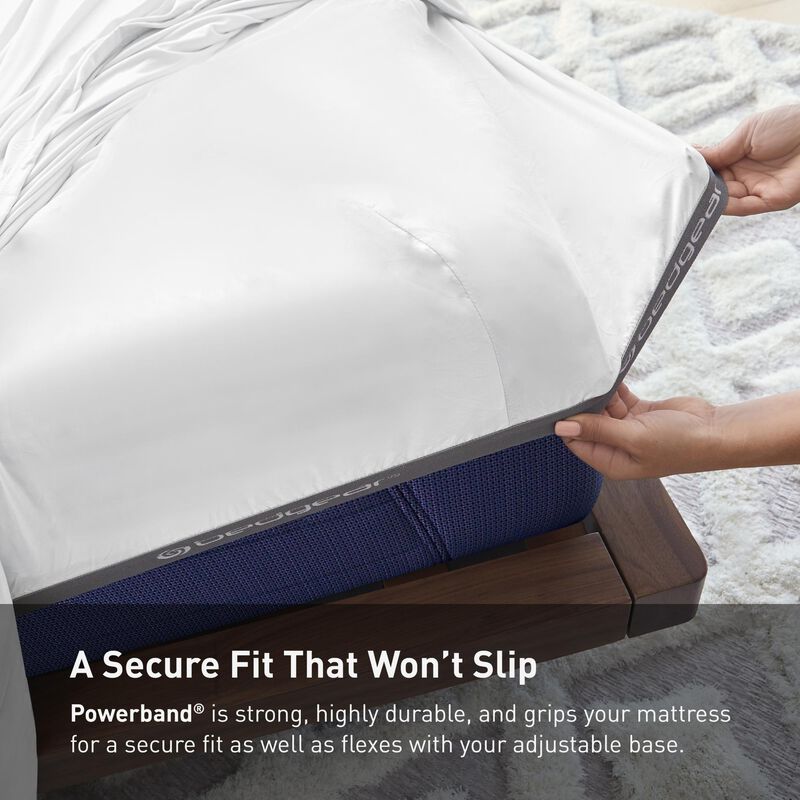 BEDGEAR Dri-Tec Performance Queen Size Sheet Set - White, , hires