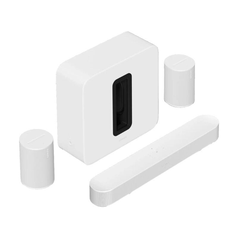 Sonos Premium Immersive Set with Beam -  Beam G2, Sub G4 & (2) Era 100, , hires