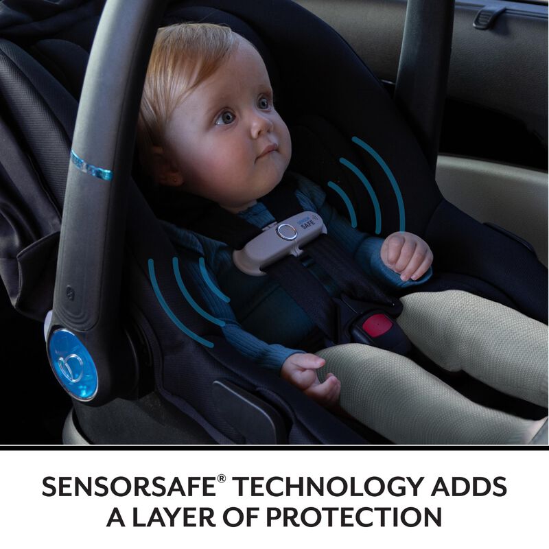 Evenflo Litemax NXT Infant Car Seat with Sensory Soothe - Agate Purple, Agate Purple, hires