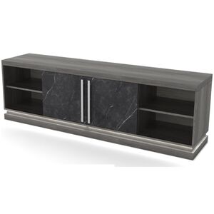 Living Style 70 in. TV Stand - Gray, , hires