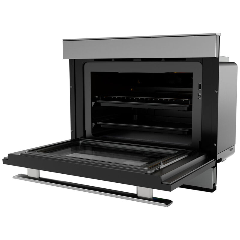 Sharp 24 in. 1.1 cu. ft. Smart Steam Electric Single Wall Oven with Standard Convection - Stainless Steel, , hires