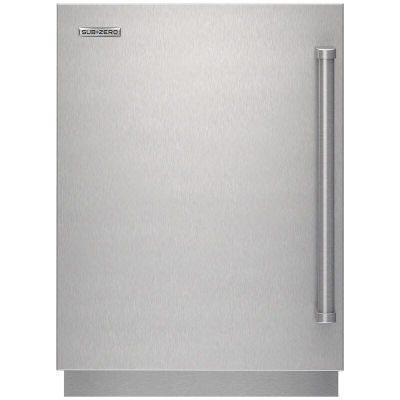 Sub-Zero Designer Series Undercounter 24 in. Left Hinge Stainless Steel Solid Door Panel with Pro Handle, , hires