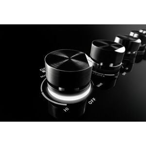 JennAir Oblivian Glass 30 in. 4-Burner Electric Cooktop with Simmer Burner & Power Burner - Black, , hires