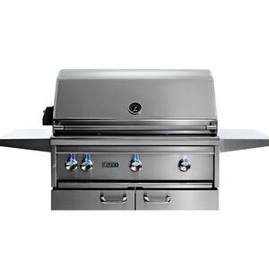 Lynx Professional 36 in. 3-Burner Natural Gas Grill with Rotisserie & Smoker Box - Stainless Steel, , hires