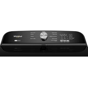 Whirlpool 27.375 in. 5.3 cu. ft. Top Load Washer with 2-in-1 Removable Agitator - Volcano Black, Volcano Black, hires