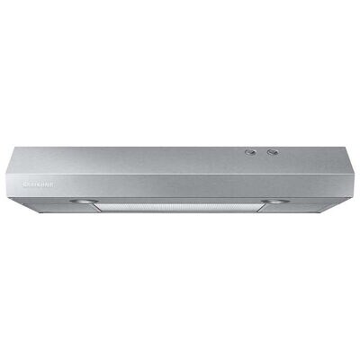 Samsung 30 in. Standard Style Range Hood with 2 Speed Settings, 200 CFM & 2 LED Lights - Stainless Steel | NK30B3000US