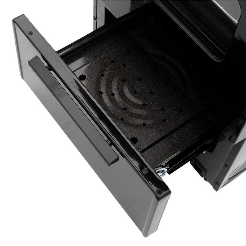 Premier 24 in. 2.9 cu. ft. Gas Range with 4 Sealed Burners - Black, , hires