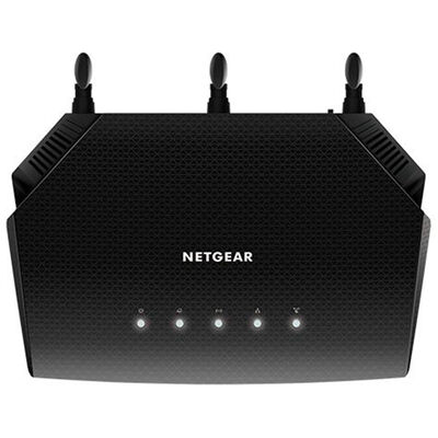 Netgear 4-Stream Dual-Band WiFi 6 Router, 1.8Gbps | RAX10-100NAS