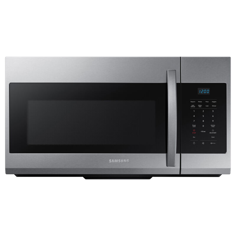 Samsung 30" 1.7 Cu. Ft. Over-the-Range Microwave with 10 Power Levels & 300 CFM - Stainless Steel, Stainless Steel, hires