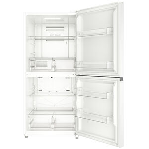 Midea 30 in. 20.0 cu. ft. Garage-Ready Automatic Smart 4-Drawers Upright Freezer with Adjustable Shelves - White, White, hires